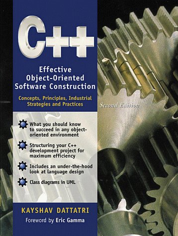 c  effective object oriented software construction concepts practices industrial strategies and practices