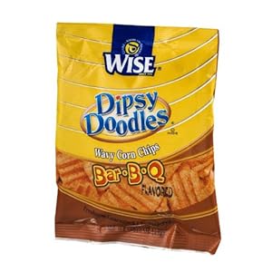 Wise Dipsy Doodles Wavy Corn Chips Bar-B-Q: Amazon.com: Grocery