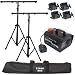 Economy Mobile Dj Complete Lighting Stand Packag Lighting Stand & Truss Package