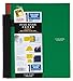 Five Star Spiral Notebook, College Ruled, 1 Subject, 8.5 x 11 Inches, 100 Sheets, Corner Tabs, Assorted Colors (08188)