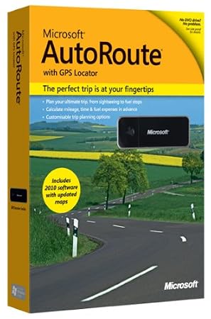 Microsoft  AutoRoute with GPS Locator