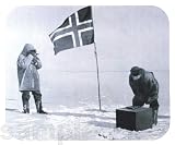 Roald Amundsen at South Pole Mouse Pad