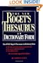 The New roget's thesaurus in dictionary form (thumb-indexed)