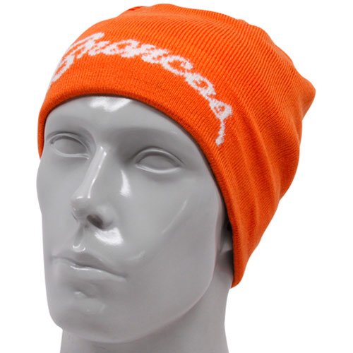 Reebok Denver Broncos Ladies Navy Blue-Orange Reversible Beanie