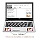 Meffort Inc 15 15.6 Inch Laptop Notebook Skin Sticker Cover Art Decal (Included 2 Wrist pad) - Safari Scenery