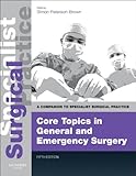 Core topics in general and emergency surgery