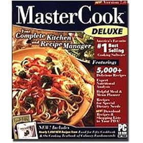 Click here to buy MasterCook Deluxe 7.0 (Jewel Case) by ValuSoft.