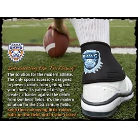 TURF DAWG Dirt Protector - Only sports accessory designed to keep out debris from your shoes -- for addidas Scorch 7D low, addidas Mens RB19 Fly, Adidas Men's P Powerswerve TRX Firm Ground Soccer Cleat, Under Armour Intensity 11 mid detachable & Nike Air zoom