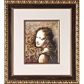 Classic Beauty A Framed Art - 18.25x20.25"