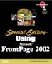 Special Edition Using Microsoft FrontPage 2002