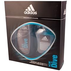 Adidas Ice Dive Geschenkset (After Shave 100ml + Duschgel 250ml)