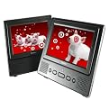 Axion 7" Dual Screen Portable DVD player - Black (AXN-6979)