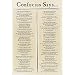 Confucius Says (Funny List) Art Poster Print - 24x36