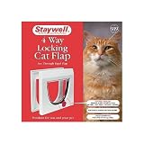 Innotek 919US Cat Flap White 4 Way - No Tunnel