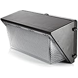 LED 135W Wall Pack Light, Hyperikon, 750-900W HPS/HID Replacement, 5000K (Crystal White Glow), 12000 Lumens, Waterproof and Outdoor Rated, LightingFacts&reg; and DLC-Qualified, UL-Listed