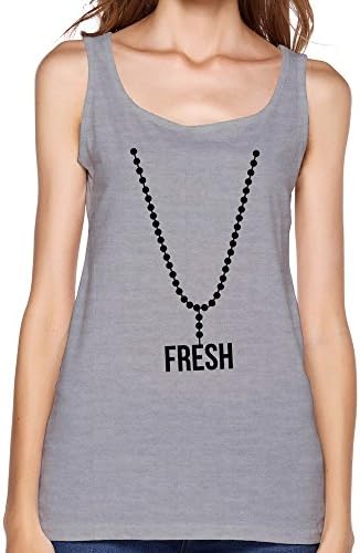 Women's Necklace Fresh Emotion Tank Top Gray XL