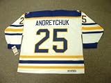 DAVE ANDREYCHUK Buffalo Sabres 1992 CCM Vintage Throwback Home Hockey Jersey, MEDIUM