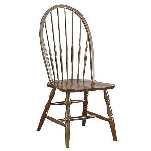 Carolina Classic Cottage Windsor Chair, Chestnut