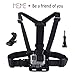 Meme Chest Mount Harness for Gopro Hero Cameras, Suitable for Mountain Biking/Skiing/Snowboarding and Other Outdoor Sports