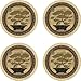 Set of Four Bonsai I Occasion Coasters - Style VSR5