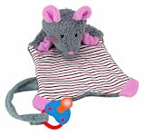 Kathe Kruse 12 Baby Binkie Towel with Doll, Mouse Jacky