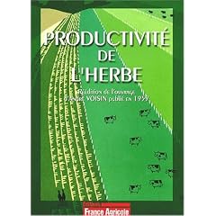 La productivite de l'herbe