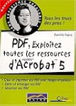 PDF, exploitez toutes les ressources...