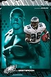 Brian Westbrook (With Football) Sports Poster Print - 24