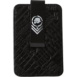 Metal Mulisha Bank Roll Money Clip Men's Sports Wear Wallet w/ Free B&F Heart Sticker - Black / One Size