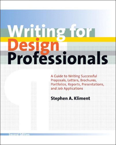 Writing for Design Professionals: A Guide to 