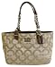Coach Signature Tribeca Op Art East West Tote 14133