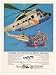 1980 Aerospatiale Super Puma Offshore Helicopter Print Ad