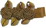 Posies Accessories Pom Poms Hair Clippie Dijon (Gold)