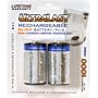 AGAIN AND AGAIN UL2C Rechargeable NiMH Batteries - 2 Pack (AGAIN AND AGAIN UL2C)