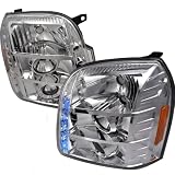 07-10 GMC YUKON DENALI CHROME CLEAR PROJECTOR HEAD LIGHTS by Spec-D Tuning