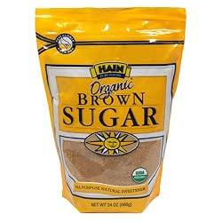 Hain Pure Foods Organic Lght Brown Sugar, 24-Ounce Units (Pack of 6)