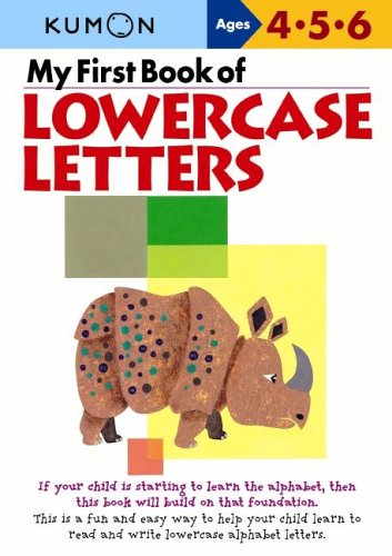 Kumon: My First Book of Lowercase Letters (Kumon) under Preschool & Kindergarten in The Books Store