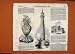 PORCELAIN VASE CAST IRON LIGHTHOUSE MARKET HOUSE c1855