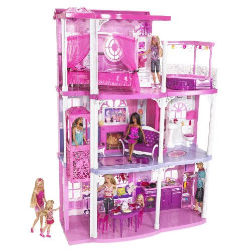 Mattel Barbie Pink 3-Story Dream Townhouse