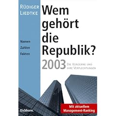 Wem geh�rt die Republik? 2003