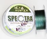 Sea Hunter 300M SPECTRA Super Braid (328 yds) (30LB, Green)