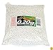 TSD Competition Grade 6mm plastic airsoft BBs, 0.20g, 5000 rds, white