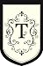 Regal Monogram Garden Flag - T