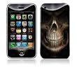 Skull Dark Lord Decorative Skin Cover Decal Sticker for Apple 2G iPhone (1st Gen)