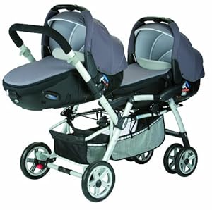 Jane Poussette Double Twin Two Matrix Paper Moon: B&eacute;b&eacute;s