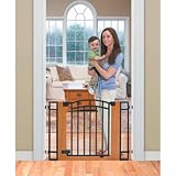 Summer Infant Stylish n? Secure Wood and Metal Walk-Thru Gate