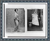Historic Print (S): [Ida Rubinstein, two full-length portraits]
