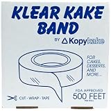 Cake band, Clear 2 inch - 1 box, 41.6 foot Roll