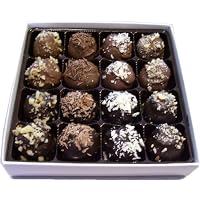Bite-Size Marzipan Truffles - Assorted 16 pcs