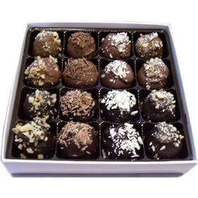 Bite-Size Marzipan Truffles - Assorted 16 pcs